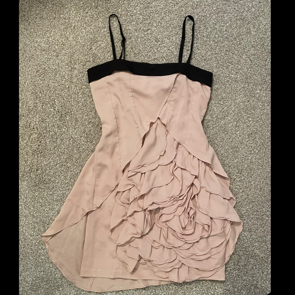 ⛔️⛔️⛔️SOLD⛔️⛔️⛔️MM Couture by Miss Me Blush Rosette Dress